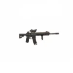 HK416 assault rifle with an ACOG-style optic - Custom 3D Printed Miniature Accessory Parts Pieces for Brick Block Figures
