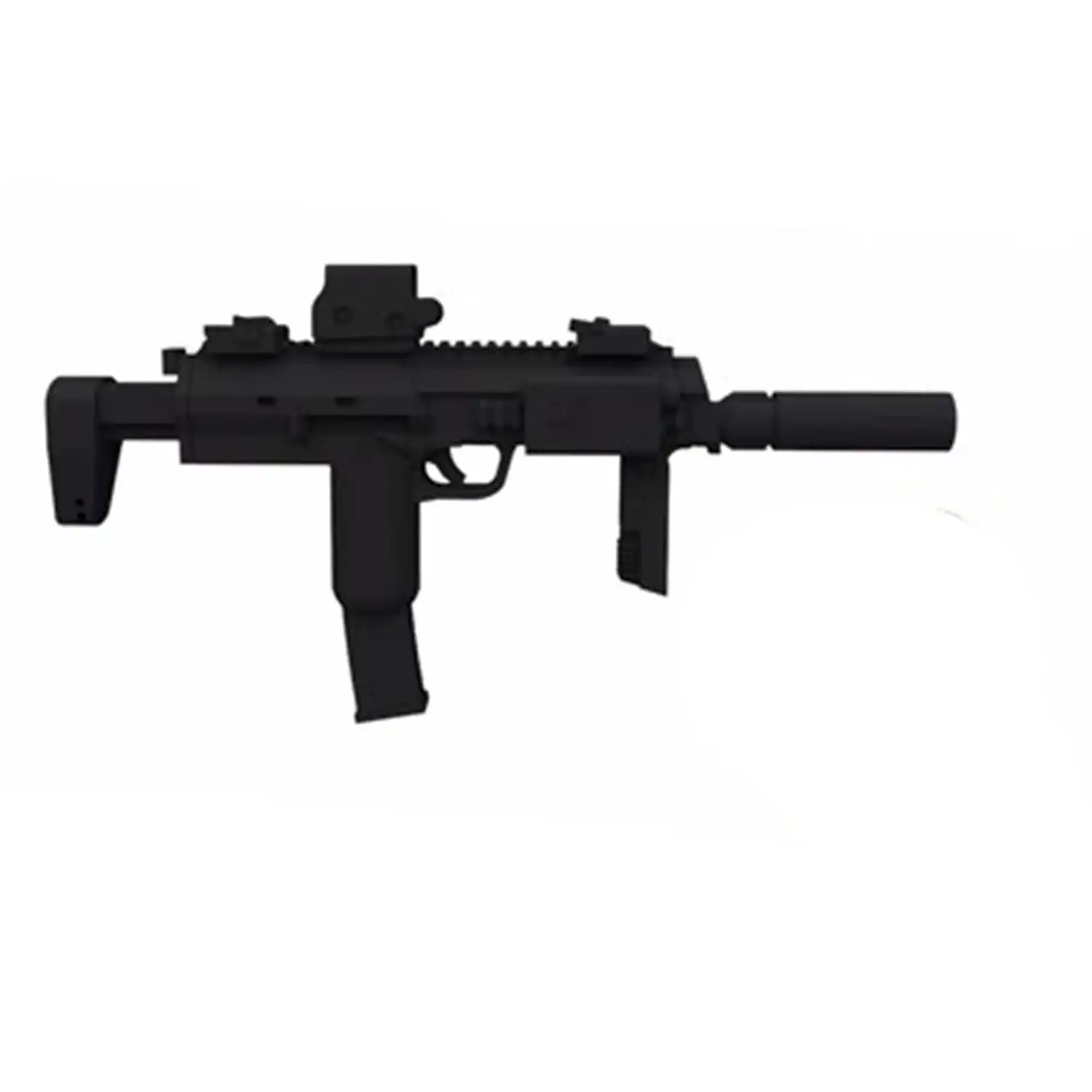 Custom Piece Miniature – Heckler & Koch MP7 H&K MP7 submachine gun with a suppressor – 3D Print for LEGO minifigure Custom Piece Miniature – Heckler & Koch MP7 H&K MP7 submachine gun with a suppressor – 3D Print for LEGO minifigure