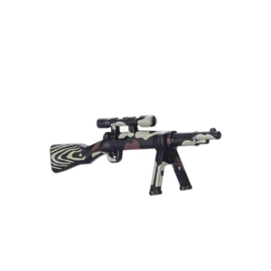 Custom Piece Miniature – Kar98k sniper rifle with camouflage and bipod – 3D Print for LEGO Minifigure Custom Piece Miniature – Kar98k sniper rifle with camouflage and bipod – 3D Print for LEGO Minifigure
