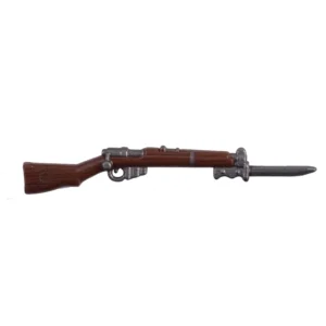 Custom Piece Miniature – Lee-Enfield SMLE Short Magazine Lee Enfield Mk III rifle with a Pattern 1907 bayonet – 3D Print for LEGO Minifigure Custom Piece Miniature – Lee-Enfield SMLE Short Magazine Lee Enfield Mk III rifle with a Pattern 1907 bayonet – 3D Print for LEGO Minifigure