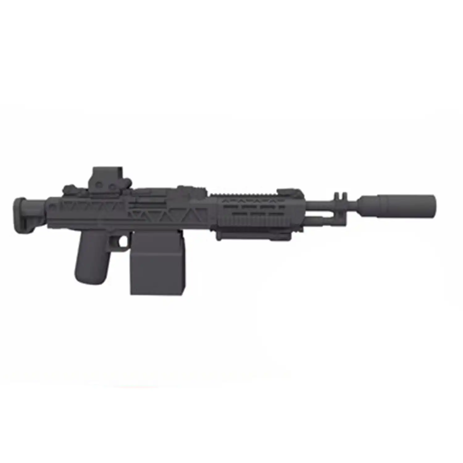 Custom Piece Miniature – M250 Light Machine Gun LMG – 3D Print for LEGO minifigure