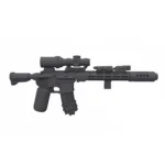M4 Carbine – URGI Upper & 1-4x Scope (LPVO) - Custom 3D Printed Miniature Accessory Parts Pieces for Brick Block Figures