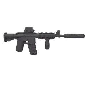Custom Piece Miniature – M4A1 carbine equipped with a holographic sight and a suppressor – 3D Print for LEGO minifigure Custom Piece Miniature – M4A1 carbine equipped with a holographic sight and a suppressor – 3D Print for LEGO minifigure
