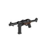 MP40 submachine gun - Custom 3D Printed Miniature Accessory Parts Pieces for Brick Block Figures