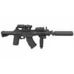 QBZ 191 assault rifle - Custom 3D Printed Miniature Accessory Parts Pieces for Brick Block Figures