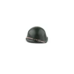 Soviet SSh 40 helmet with a depicted helmet strap - Custom 3D Printed Miniature Accessory Parts Pieces for Brick Block Figures