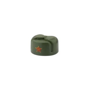 Custom Piece Miniature – Soviet style army hat ushanka featuring a red star emblem on the front – 3D Print for LEGO minifigure Custom Piece Miniature – Soviet style army hat ushanka featuring a red star emblem on the front – 3D Print for LEGO minifigure