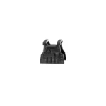 Tactical Vest Body Armor Army Black with various pouches - Custom 3D Printed Miniature Accessory Parts Pieces for Brick Block Figures