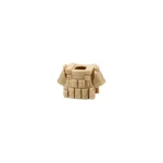 Tactical Vest Body Armor tan desert yellow with shoulder pads - Custom 3D Printed Miniature Accessory Parts Pieces for Brick Block Figures