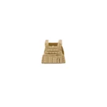 Tactical Vest Body Armor tan khaki with various molded pouches - Custom 3D Printed Miniature Accessory Parts Pieces for Brick Block Figures