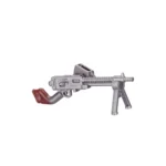 Type 11 Light Machine Gun - Custom 3D Printed Miniature Accessory Parts Pieces for Brick Block Figures