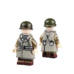 US Army style overcoat - Custom 3D Printed Miniature Accessory Parts Pieces for Brick Block Figures