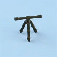 Custom Piece Miniature – artillery telescope observation scope black – 3D Print for LEGO Minifigure Custom Piece Miniature – artillery telescope observation scope black – 3D Print for LEGO Minifigure