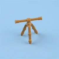 Custom Piece Miniature – artillery telescope observation scope brown – 3D Print for LEGO Minifigure Custom Piece Miniature – artillery telescope observation scope brown – 3D Print for LEGO Minifigure