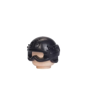 Custom Piece Miniature – black FAST Future Assault Shell Technology style tactical helmet – 3D Print for LEGO minifigure Custom Piece Miniature – black FAST Future Assault Shell Technology style tactical helmet – 3D Print for LEGO minifigure