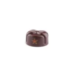 brown Soviet style military garrison cap winter hat with a red star emblem - Custom 3D Printed Miniature Accessory Parts Pieces for Brick Block Figures