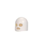 full face bandit robber style mask white - Custom 3D Printed Miniature Accessory Parts Pieces for Brick Block Figures