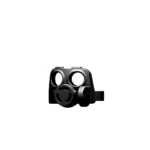 gas mask balck - Custom 3D Printed Miniature Accessory Parts Pieces for Brick Block Figures
