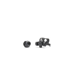 Custom Piece Miniature – gas mask with dual side respirator filters black – 3D Print for LEGO minifigure Custom Piece Miniature – gas mask with dual side respirator filters black – 3D Print for LEGO minifigure