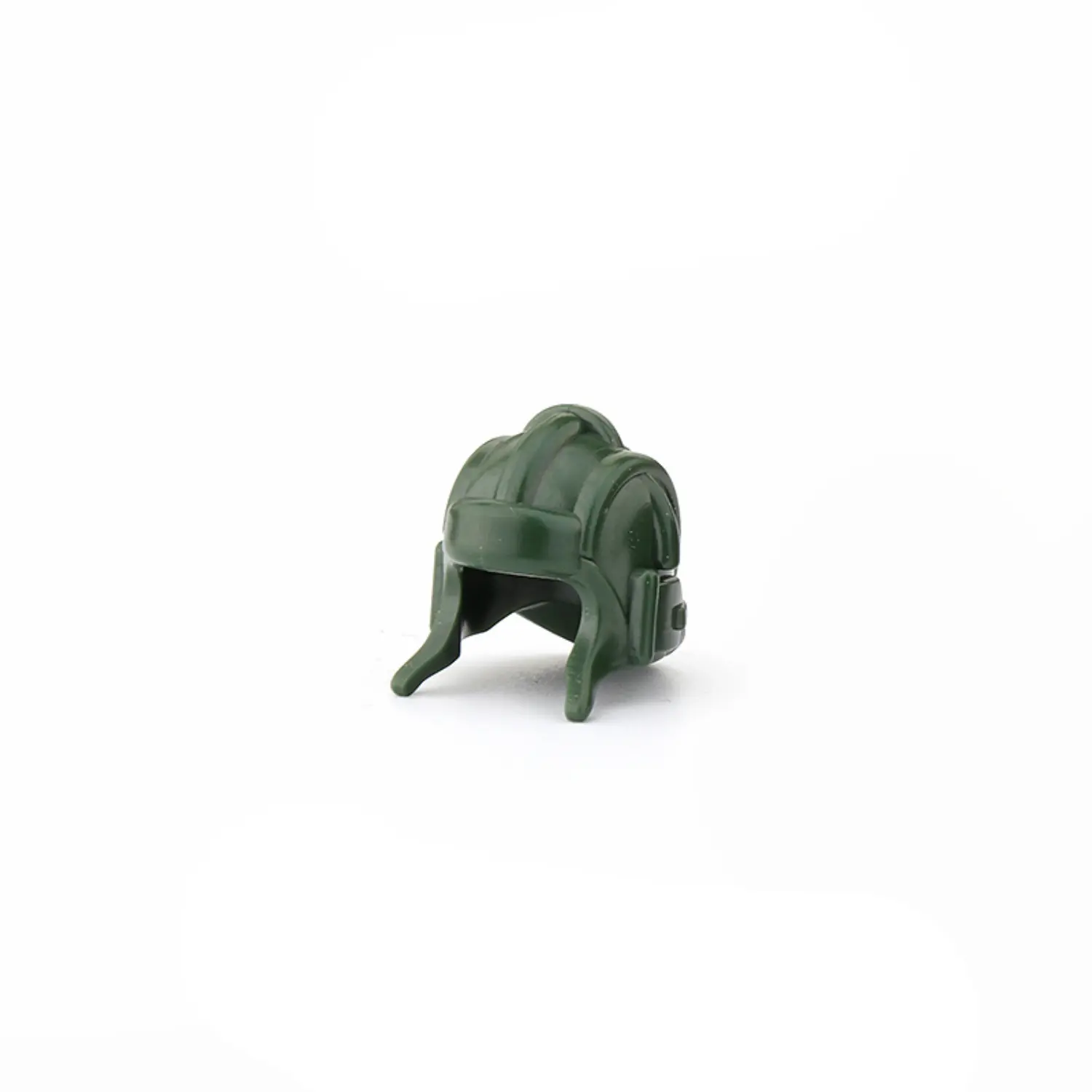 Custom Piece Miniature – green military style tank helmet – 3D Print for LEGO minifigure Custom Piece Miniature – green military style tank helmet – 3D Print for LEGO minifigure