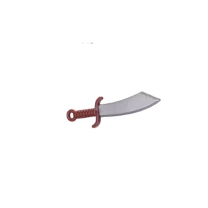 Custom Piece Miniature – hinese Dadao a broad curved sword – 3D Print for LEGO Minifigure Custom Piece Miniature – hinese Dadao a broad curved sword – 3D Print for LEGO Minifigure