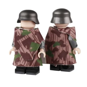 Custom Piece Miniature – military camouflage poncho or cape splinter pattern camouflage – 3D Print for LEGO Minifigure Custom Piece Miniature – military camouflage poncho or cape splinter pattern camouflage – 3D Print for LEGO Minifigure