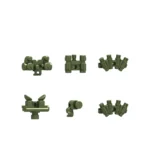 night vision goggle NVG accessories army green - Custom 3D Printed Miniature Accessory Parts Pieces for Brick Block Figures