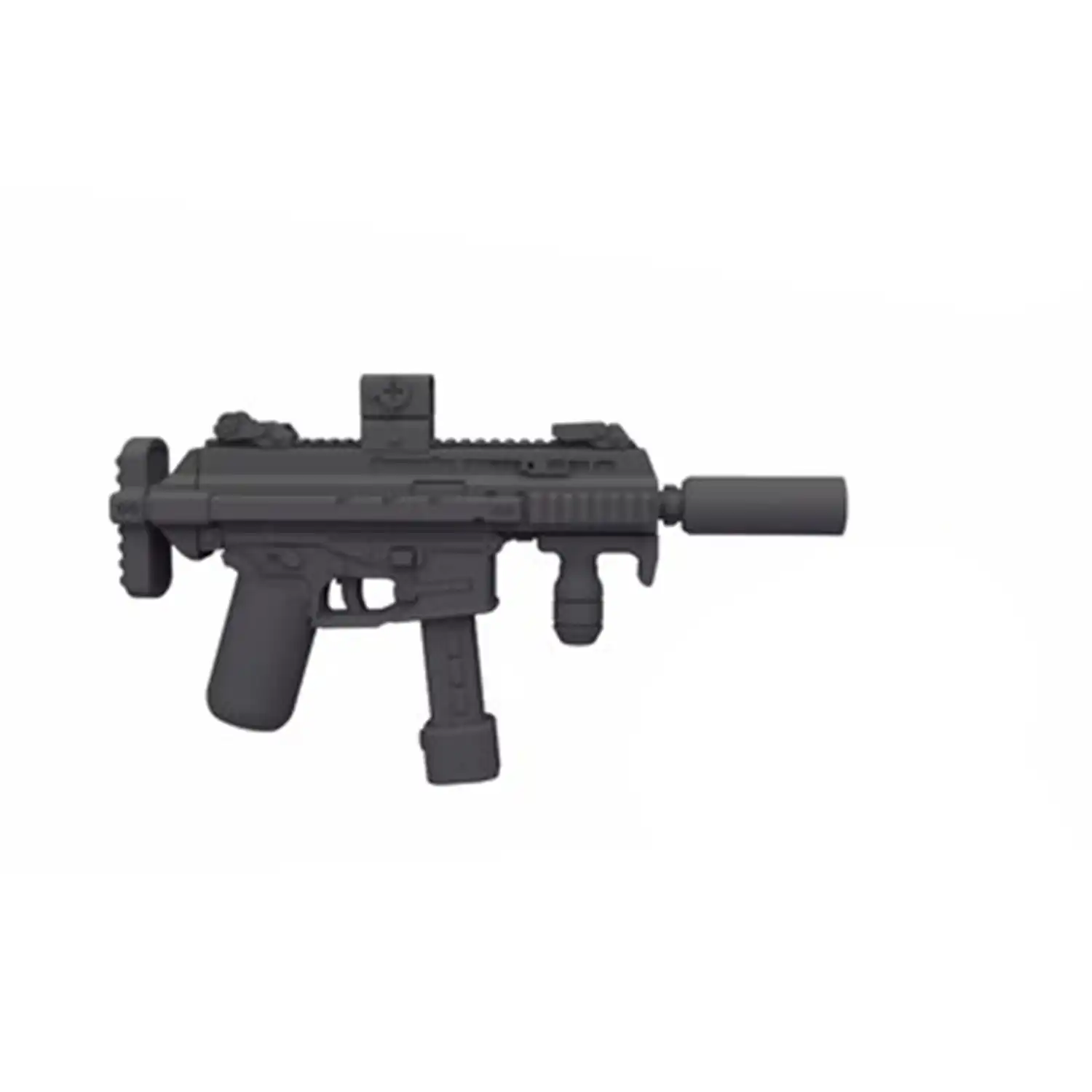 Custom Piece Miniature – submachine gun MP7 – 3D Print for LEGO minifigure Custom Piece Miniature – submachine gun MP7 – 3D Print for LEGO minifigure