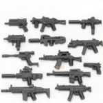 weapons firearms - Custom 3D Printed Miniature Accessory Parts Pieces for Brick Block Figures