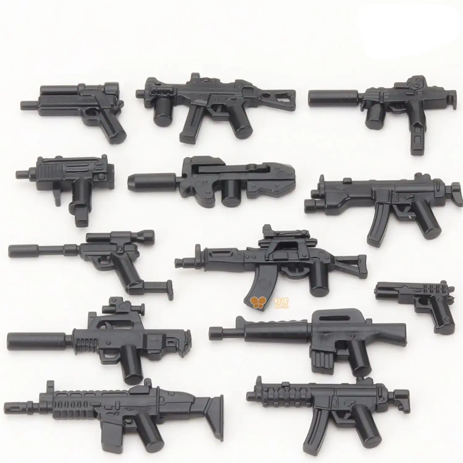 Custom Piece Miniature – weapons firearms – 3D Print for LEGO minifigure 2 Custom Piece Miniature – weapons firearms – 3D Print for LEGO minifigure