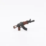 AK 74 assault rifle - Custom 3D Printed Miniature Accessory Parts Pieces for Brick Block Figures