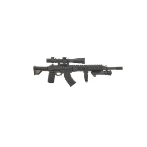 Custom Piece – AR 15 pattern rifle – 3D Print for LEGO minifigure Custom Piece – AR 15 pattern rifle – 3D Print for LEGO minifigure