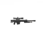 Barrett M82A1 heavy sniper rifle - Custom 3D Printed Miniature Accessory Parts Pieces for Brick Block Figures