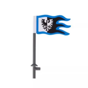 Custom Piece – Black Falcons faction flag – 3D Print for LEGO Custom Piece – Black Falcons faction flag – 3D Print for LEGO