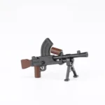 Bren light machine gun - Custom 3D Printed Miniature Accessory Parts Pieces for Brick Block Figures