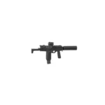 Brügger & Thomet MP9 submachine gun - Custom 3D Printed Miniature Accessory Parts Pieces for Brick Block Figures