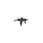 Brügger & Thomet MP9 submachine gun - Custom 3D Printed Miniature Accessory Parts Pieces for Brick Block Figures