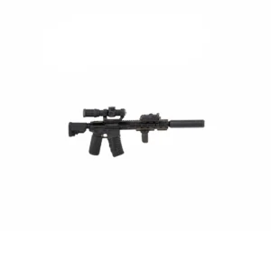 Custom Piece – Daniel Defense DDM4 V7S AR 15 rifle with 4x scope – 3D Print for LEGO minifigure Custom Piece – Daniel Defense DDM4 V7S AR 15 rifle with 4x scope – 3D Print for LEGO minifigure