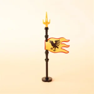 Custom Piece – Dark Raven Knight faction flag – 3D Print for LEGO 2 Custom Piece – Dark Raven Knight faction flag – 3D Print for LEGO