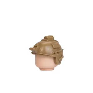 Custom Piece – FAST Future Assault Shell Technology tan modern tactical combat helmet – 3D Print for LEGO minifigure Custom Piece – FAST Future Assault Shell Technology tan modern tactical combat helmet – 3D Print for LEGO minifigure