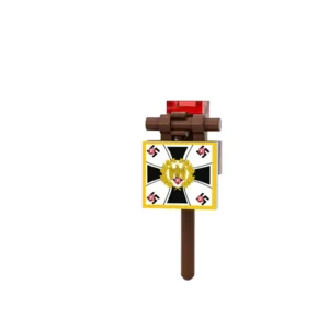 Custom Piece – German Army Heer ceremonial standard finial symbolic infantry scepter from the World War II era – 3D Print for LEGO minifigure (Copy) Custom Piece – German Army Heer ceremonial standard finial symbolic infantry scepter from the World War II era – 3D Print for LEGO minifigure (Copy)