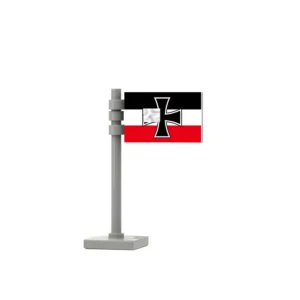 Custom Piece – German Empire military flag Iron Cross from the World War I era – 3D Print for LEGO minifigure Custom Piece – German Empire military flag Iron Cross from the World War I era – 3D Print for LEGO minifigure