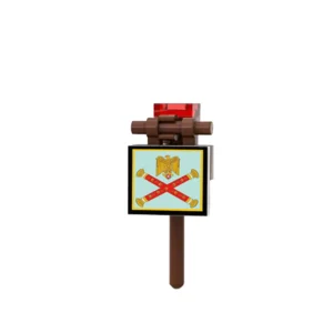 Custom Piece – German Marshals scepter – 3D Print for LEGO minifigure Custom Piece – German Marshals scepter – 3D Print for LEGO minifigure