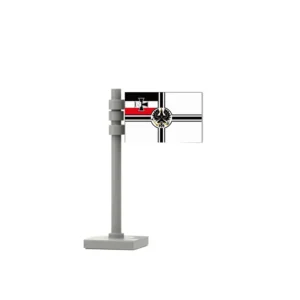Custom Piece – German War Flag Reichskriegsflagge of the German Empire 1871-1918 – 3D Print for LEGO minifigure Custom Piece – German War Flag Reichskriegsflagge of the German Empire 1871-1918 – 3D Print for LEGO minifigure