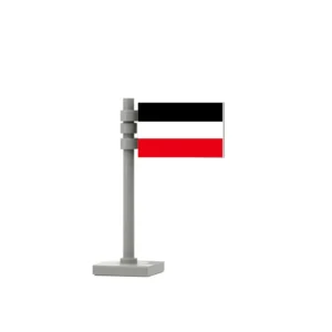 Custom Piece – German flag Empire 1871-1918 – 3D Print for LEGO minifigure Custom Piece – German flag Empire 1871-1918 – 3D Print for LEGO minifigure