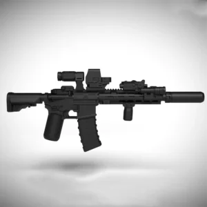 Custom Piece – HK416 assault rifle – 3D Print for LEGO minifigure Custom Piece – HK416 assault rifle – 3D Print for LEGO minifigure