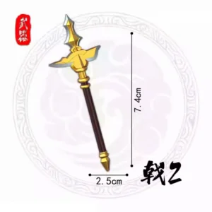 Custom Piece – Halberd or Ji – 3D Print for LEGO 2 Custom Piece – Halberd or Ji – 3D Print for LEGO
