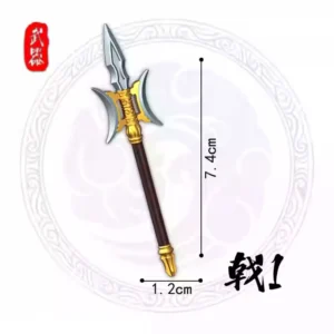 Custom Piece – Halberd or Ji – 3D Print for LEGO Custom Piece – Halberd or Ji – 3D Print for LEGO
