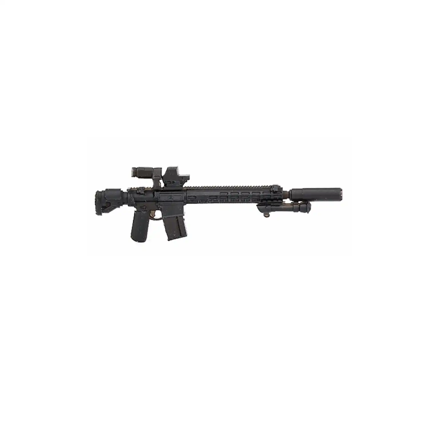 Custom Piece – Heckler & Koch M110A1 designated marksman rifle DMR CSASS Compact Semi Automatic Sniper System with combination sighting system – 3D Print for LEGO minifigure