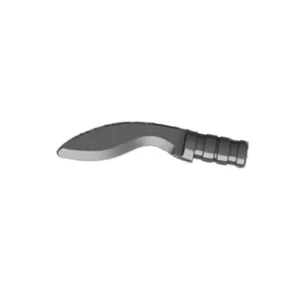 Custom Piece – Kukri knife dark grey – 3D Print for LEGO Custom Piece – Kukri knife dark grey – 3D Print for LEGO